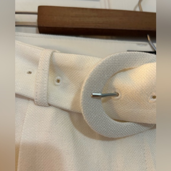 B2G1F Express Ivory Tailored Trousers w belt - Picture 5 of 6